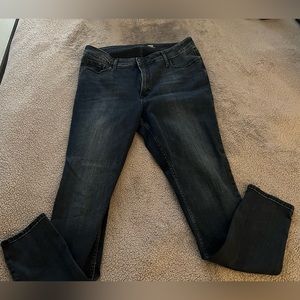 Old Navy Rockstar super skinny high rise 16 long jeans